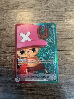 One Piece Tony Tony.Chopper Alternate Art Leader OP08-001 Two Legends - Image 1