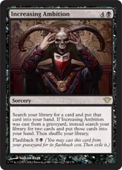 Increasing Ambition - Light Play MTG Dark Ascension - Image 1