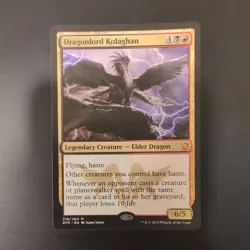 Dragonlord Kolaghan NM Dragons of Tarkir DTK English Regular MTG - Image 1