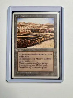 Strip Mine MTG 4th Edition - Image 1