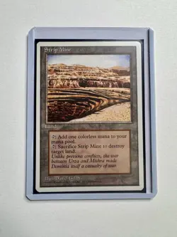 Strip Mine MTG 4th Edition - Image 1