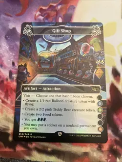 1 x Gift Shop (2-3-6) - Foil - Unfinity - NM-Mint - MTG - Image 1
