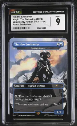 PRODIGAL SORCERER Secret Lair Tim the Enchanter - NonFoil Rare CGC 9 MTG - Image 1