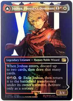 MTG Joshua, Phoenix's Dominant (Borderless Foil) Final Fantasy 397 NM - Image 1