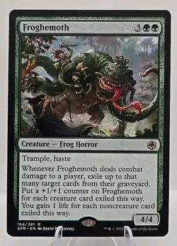 Froghemoth MTG Adventures in the Forgotten Realms Regular - Image 1