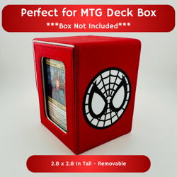 2x Decals - Spider-Man MTG Magic The Gathering - Custom Deck Stickers Vinyl - Image 2