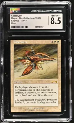 CATACLYSM Exodus Rare CGC 8.5 MTG [Nostalgium] - Image 1