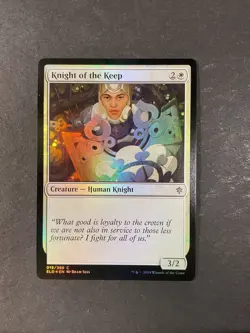 Knight of the Keep - Foil - Throne of Eldraine - Magic the Gathering - MTG - Image 1