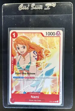 2023 One Piece Premium Card Collection FILM RED Edition Nami #ST01-007 - Image 1