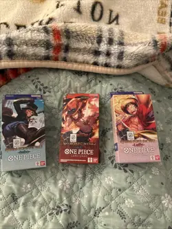 Bandai One Piece SPECIAL DON!! Sealed Volume 1, 2, & 3 LUFFY ACE SABO 3 Box Set - Image 1