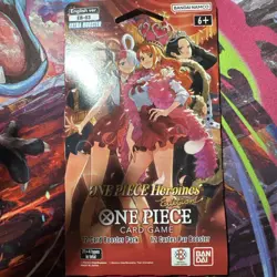 ONE PIECE Card Game EB-03 Heroines Sleeved Booster Pack LOT of 25 NEW Sealed - Image 1