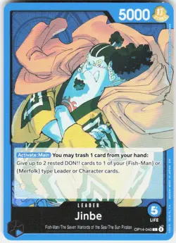 Jinbe OP14-040 The Azure Sea's Seven One Piece - Image 1