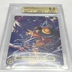 One Piece, Bandai, Monkey D. Luffy SP, Carrying on His Will OP09-119, BGS 9.5 - Image 1