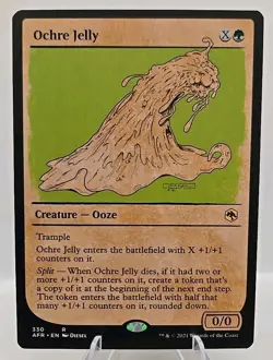 Ochre Jelly (Showcase) MTG Adventures in the Forgotten Realms Regular - Image 1
