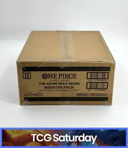 ONE PIECE OP14-EB04 TCG THE AZURE SEAS SEVEN BOOSTER BOX CASE SEALED - Image 1