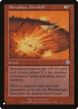 Mercadia's Downfall ~ The List [ NearMint ] [ Magic MTG ] - Image 1