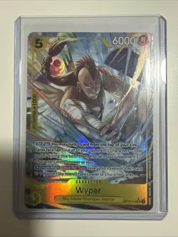 One Piece TCG - Wyper ALT ART OP15-114 SR - Adventure on Kami’s Island English - Image 1