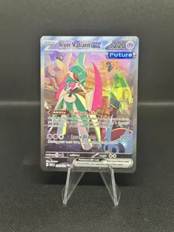 Iron Valiant ex - 249/182 - SIR - Paradox Rift - Pokemon Card - NM - Image 1
