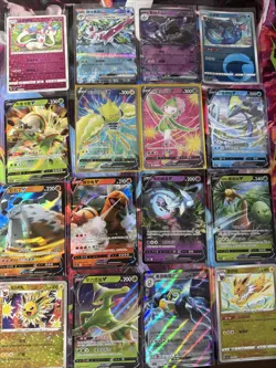 Pokemon 16 Card Lot nm V Max Mega Amazing Ex HOLO Rare Hits Only C60 - Image 1