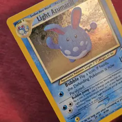 Pokemon WOTC Neo Destiny: Light Azumarill Holo 13/105 - LP - Image 3