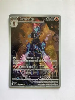 Ceruledge Surging Sparks Illustration Rare Pokemon TCG Card 197/191 NM/Mint - Image 1