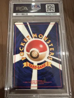 2000 Pokemon Japanese Neo MOO-MOO MILK Trainer Card PSA 9 MINT (Banned Card) - Image 4