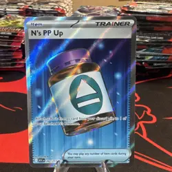 Pokemon TCG N's PP Up 262/217 Full Art Trainer Card - Ascended Heroes - NM/M - Image 1