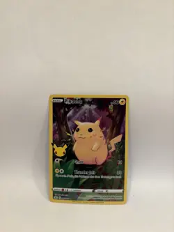 Pokemon TCG Fat Pikachu Full Art Celebrations Card 005/025 Near Mint/Mint - Image 1