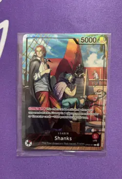 Shanks (2025 PSA Magazine Promo) OP09-001 One Piece Promotion Cards Foil NM - Image 1