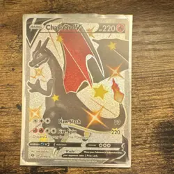 Pokemon Charizard V 079/073 Champions Path Secret Rare Full Art Holo Card - Image 1