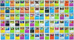 90 CARD LOT OF MIXED JAPANESE POKEMON CARDS - 2 OF 3 - Image 1