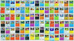 90 CARD LOT OF MIXED JAPANESE POKEMON CARDS - 3 OF 3 - Image 1