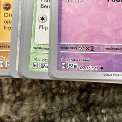 Pokemon Surging Sparks Bulk Lot +250 Holo And Reverse Holo With Trainer Cards - Image 5