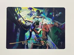 Pain 101 Art Card (Gold-Stamped Signature) Art Series: Teenage Mutant Ninja... - Image 1