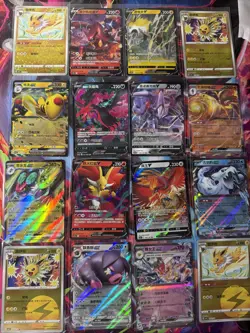 Pokemon 16 Card Lot nm V Max Mega Amazing Ex HOLO Rare Hits Only C59 - Image 1