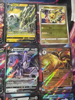 Pokemon 16 Card Lot nm V Max Mega Amazing Ex HOLO Rare Hits Only C59 - Image 5