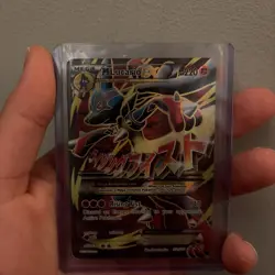 Pokemon TCG M Lucario EX Promo Card 55a/111 NM - Image 1
