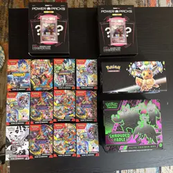 Pokemon TCG (EMPTY) BOX LOT ETB/BOOSTER BUNDLE/SURPRISE BOX/POWER PACK -NO CARDS - Image 1