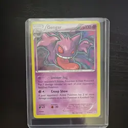 Pokemon Gengar Breakthrough 60/162 Reverse Holo Stage 2 130 HP Holo Rare Card - Image 1