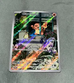 Pokemon TCG Illustration Rare Charmander NM Obsidian Flames ETB Promo Card 044 - Image 1