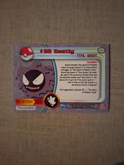 #92 Ghastly Topps Pomeon Card Holo 1999 - Image 2