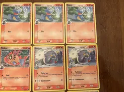 Pokemon TCG EX Delta Species Lot 21 Cards Horsea Bagon Larvitar Kirlia Feebas - Image 3