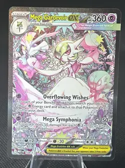 Pokemon TCG Mega Gardevoir EX Card 178/132 Mega Evolution Set Near Mint - Image 1