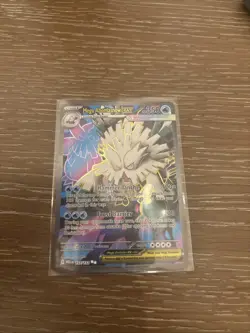 Pokemon Mega Evolution Mega Abomasnow EX Full Art Holo Card 157/132 Ultra Rare - Image 1