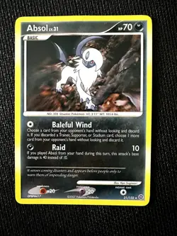 Absol 21/132 Secret Wonders Pokemon Card - Image 1