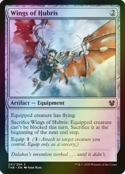 Wings of Hubris Foil Theros Beyond Death Light Play MTG Magic DNA GAMES - Image 1