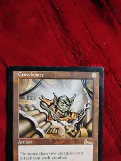 Magic: The Gathering Crawlspace Artifact 1999 Regular Douglas Shuler - Image 5