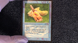 FISHLIVER OIL (dark) Arabian Nights) common Magic the Gathering Unplayed NM - Image 2