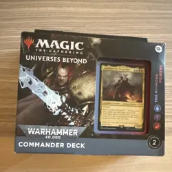 Magic: The Gathering Universes Beyond Warhammer 40,000 Commander Deck The Ruino… - Image 1
