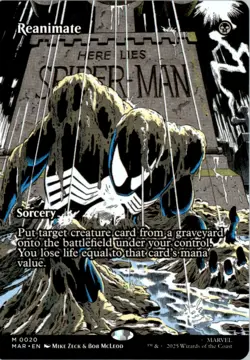 Reanimate (Borderless) Marvel Universe Eternal-Legal MAR Normal NM - Image 1